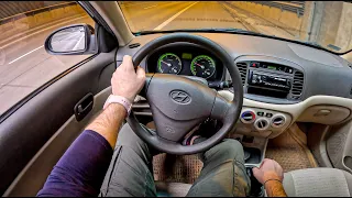 2008 Hyundai Accent [1.5 CRDI 110HP] |0-100| POV Test Drive #1644 Joe Black