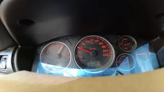 Lancer 9 MT 4G69 2.4L 0-100 Km/h разгон acceleration