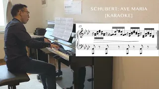 Schubert: Ave Maria [Karaoke Version] - Piano Accompaniment in A Flat Major