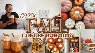 🍁 FALL COFFEE BAR 2023, Decorate Fall With Me 2023, Coffee Bar Ideas #fall2023 #fallcoffeebar