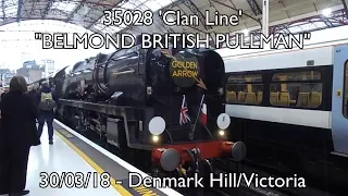 35028 'Clan Line' - "Belmond British Pullman - 30/03/18