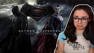 A lot of CRYING to Batman v Superman: Dawn of Justice (2016) Ultimate Edition REACTION