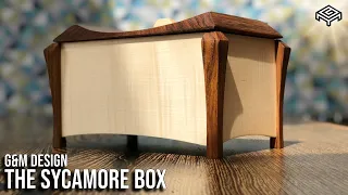 Handmade Sycamore & Zebrano Box | Woodworking