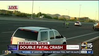 Deadly crash shuts down I-17 in the north Valley on Monday morning