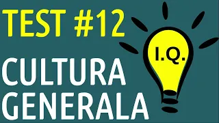 TEST Cultura Generala #12 #formuleonline #test #culturagenerala