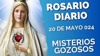 Rosario del día 20 de Mayo del 2024. Misterios Gozosos. #rosario #misteriosgozosos