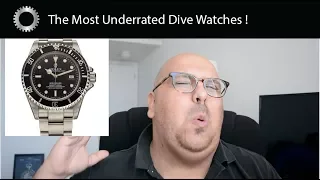 Top 5 Most Underrated Dive Watches - Federico Talks Watches