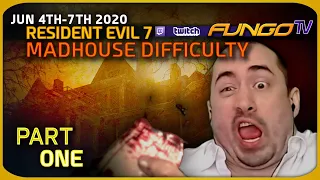 Resident Evil 7 - Madhouse Difficulty Live Long-Play [Part 1/2]