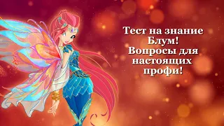 Тест на знание Блум! || Вопросы для настоящих профи! || Клуб винкс || fairy Muffy