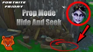 Hide and Seek Fortnite Battle Royale Creative Prop Hunt with subs