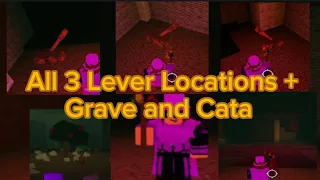 All 3 Lever Locations + Grave and Cata | Roblox Pilgrammed