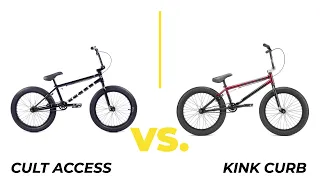 Cult Access VS. Kink Curb - UNDER $400 BMX BIKES (Comprehensive Comparison)