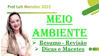 MEIO Ambiente E Cidadania REVISÃO 2024 aula completa #detran #dicas #ctb #cnh #revisao #macetes #fly