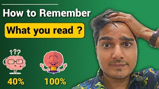 How to Learn Anything Faster ? Memorise  Fast and Easily