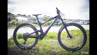 Switzerland's BOLD Unplugged Prototype Enduro Bike - Accessing the Shock