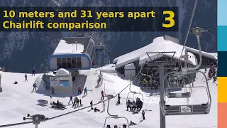 The incredible leaps of three decades of technology evolution! Chairlift comparison (part 3/3)