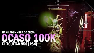 Ocaso El Bastión Escarlata 100k - Dificultad 950 [PS4]