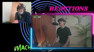 DIMAS SENOPATI Rainbow - The Temple of the King (Acoustic Cover) REACTION #dimassenopatireaction