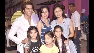 Mouni Roy At Karanvir Bohra Daughters Birthday Party 2017