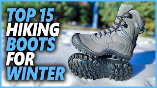 Top 15 Best Hiking Boots For Winter And Survival In The Extreme Cold