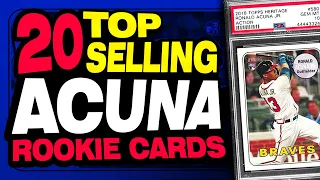 Top 20 Ronald Acuna Jr Rookie Cards to buy today under $300