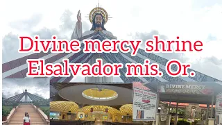 First time umakyat sa taas ng statue sa divine mercy subrang taas at ang ganda/joyce