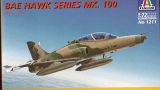 Italeri 1/72 BAE Systems Hawk Mk. 100 InBox Review / Dobozbontás