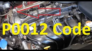 Causes and Fixes P0012 Code: Intake (A) Camshaft Position Timing – Over-Retarded (Bank 1)