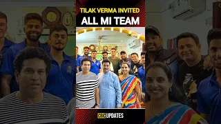 Tilak Verma Invited Mumbai Indians Team at his Home - #ipl2023