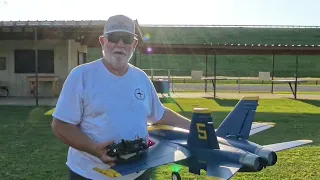 Flying my Freewing F/A-18C Blue Angel..