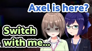 Nodoka asks Axel to switch with her and play Hololive Error【Hololive Clip/EngSub】