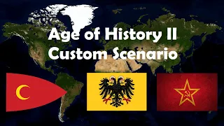 Age of History II: Presentation of my Custom Scenario (Map: 4269 provinces)