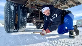 24 Hours ke Storm ne Truck Trailer sab Freeze kar diye 😱 | Canada Trucking Vlog