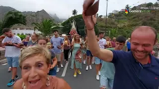 Procesión de Santo Domingo de Guzmán en Hermigua