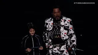 Kratos Voice Actor Saying "Read It Boy" on The Game Awards best of Douglas Christopher Judge