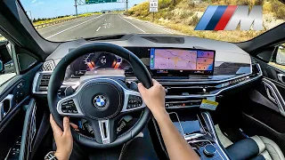 The New 2024 BMW X6 M60i POV Test Drive