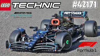 LEGO TECHNIC MERCEDES AMG W14 #42171 : Review Fr + mod PNEUS ARRIERES #lego #review #formula1