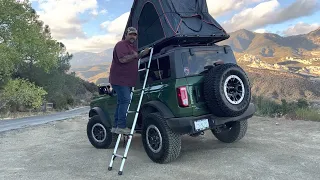 Ford Bronco Roof top Tent!