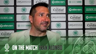 Fran Alonso On the Match | Celtic FC Women 3-1 Glasgow City