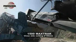 POWERSCREEN 1500 MAXTRAK