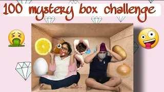 100 mystery button challenge | full of masti | With @Theredersvlogs