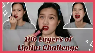 100 LAYERS OF LIPTINT CHALLENGE