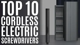 Top 10: Best Mini Electric Screwdrivers of 2021 / Portable, Cordless Precision Screwdriver Pen Drill