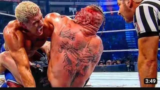 Cody Rhodes Vs Brock Lesnar Full Match WWE Backlash 2023