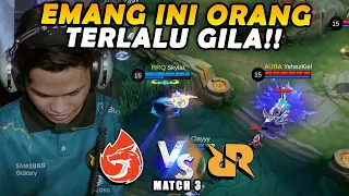 EMANG RRQ WITH SKYLAR MASIH TERLALU GILA!! RRQ LANGSUNG NGEBUT KE #6 - RRQ VS AURA MATCH 3