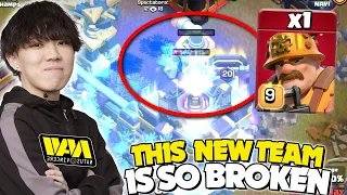 Klaus CONFUSES Us All w/ 1 Super Miner TRICK & Wall Wrecker (Clash of Clans)