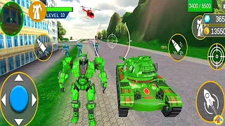 Prime Multi Army Bus Robot Car Transformation - Robot Ordu Otobüsü Oyunu #12 - Android Gameplay