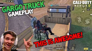 *New* Cargo Truck Gameplay. Best Vehicle In COD Mobile Battle Royale?! DUO w/Subscriber