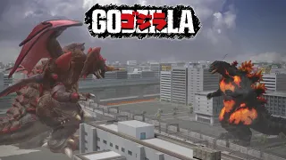 Godzilla PS4: Destoroyah In King of The Monsters Mode.