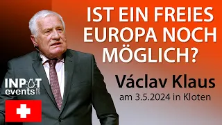 Václav Klaus (Ex-Präsident Tschechiens) live beim Dinner mit Input in Kloten (Teil 3/4)